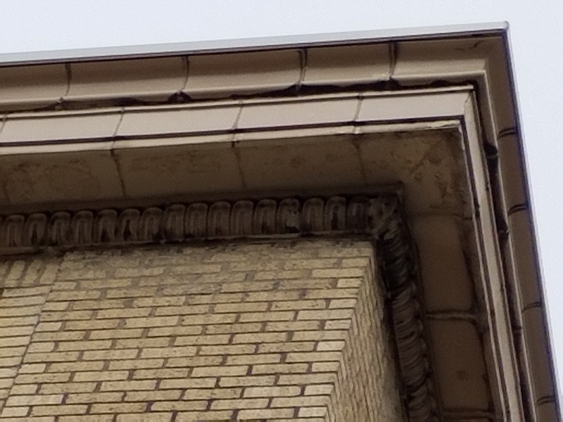 Photo taken Feb. 3rd, 2018.  Built in 1927 as a Nurses Dormitory on the Multnomah County Hospital Campus.  Now called "Emma Jones Hall" and the current address is about 3181 Marquam Rd. SW.  It is located in what is now called the "University Hospital" campus.   In L.A.Martins order book for the Columbia Tera Cotta Company this was order #188 Glaze #483 for "Multnomah County Hospital Nurses Home, Portland Oregon.