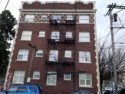 Photo taken Feb. 2018 of the north end of the Empress Apartments Hotel.  Built in 1926 at 16th and Washington.  Current Address in 2017 is 1539-1541 W Burnside. Order #165 Glaze #22M in Leonard Martins order book for Columbia Terra Cotta Co.  The name of the hotel was for a period of time "Marquette Manor"