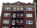 Photo taken Feb. 2018. South end of the Empress Apartments Hotel.  Built in 1926 at 16th and Washington.  Current Address in 2017 is 1539-1541 W Burnside. Order #165 Glaze #22M in Leonard Martins order book for Columbia Terra Cotta Co.  The name of the hotel was for a period of time "Marquette Manor"